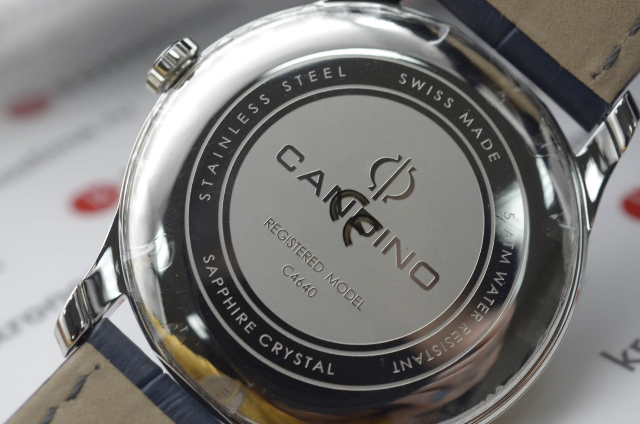 Candino Candino Classic C4640/3 кварцевые мужские часы часы крупный план черный циферблата